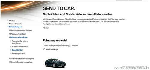 Send-to-car