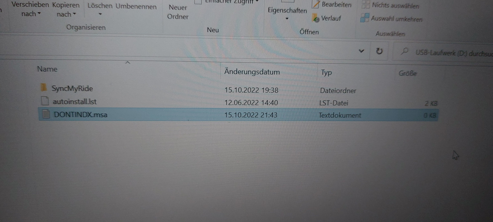 Navigationsupdate für den Sync 3 geben.