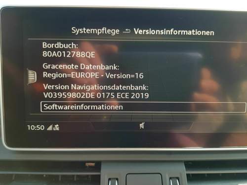Version vor Update
