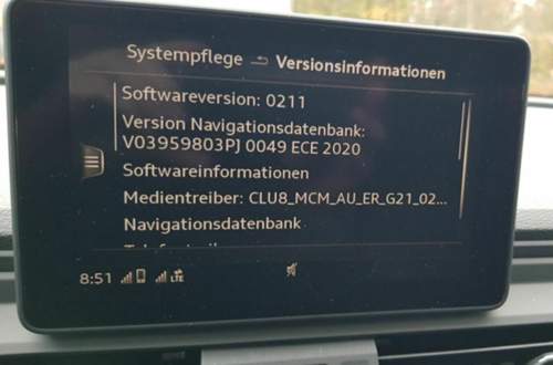 Softwarestand-q5-navi