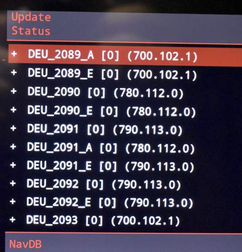 NAV_DB Engineering Menü
