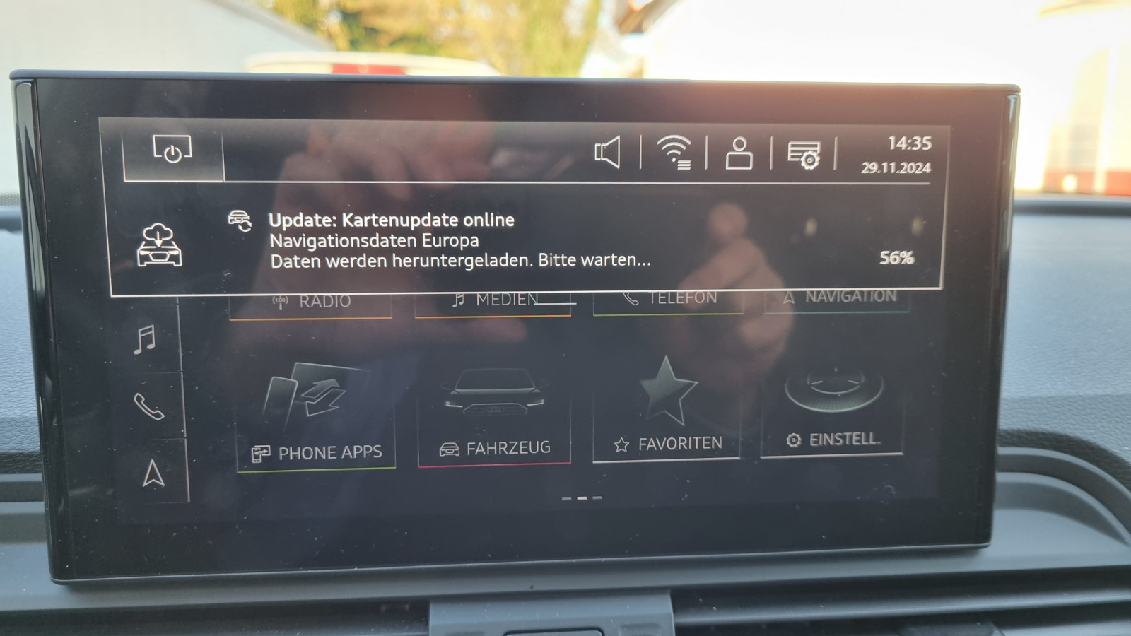 Navigationsupdate/Kartenupdate