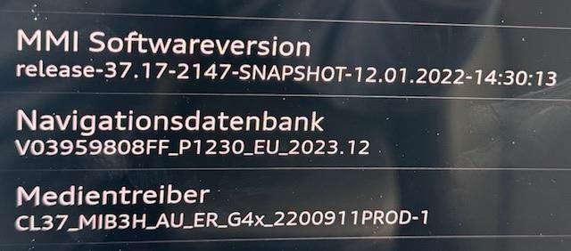 Navigationsupdate/Kartenupdate