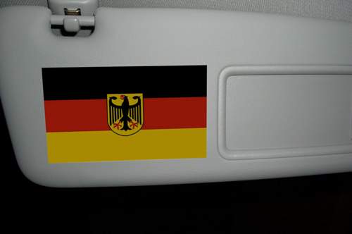 Deutschlandaufkleber-innen