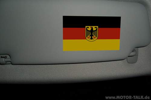 Deutschlandaufkleber-aussen