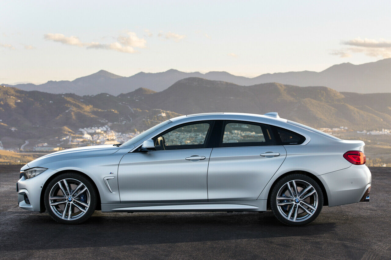 BMW 4er Facelift: Das fünftürige Gran Coupé ist die beliebteste 4er-Version. Insgeamt wurden seit 2013 insgesamt 400.000 4er verkauft