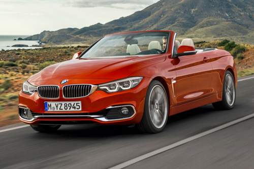 In der Ausstattung Luxury Line trägt der BMW 4er jetzt eine Chromspange, die fast den gesamten Lufteinlass umschließt