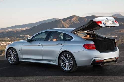 BMW 4er Facelift: Die große Klappe des Gran Coupé gefällt der Hälfte der 4er-Käufer, Cabrio und Coupé werden jeweils von einem Viertel der Kunden gekauft
