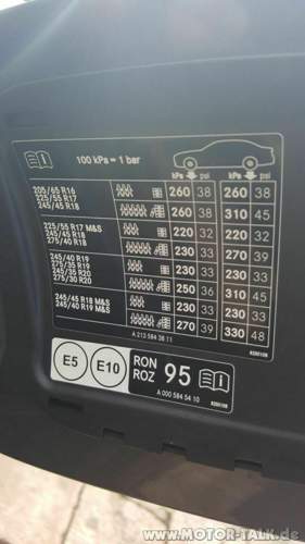Bandenspanningstabel-eigen-auto