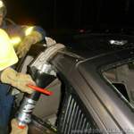Rettungsschere im Einsatz