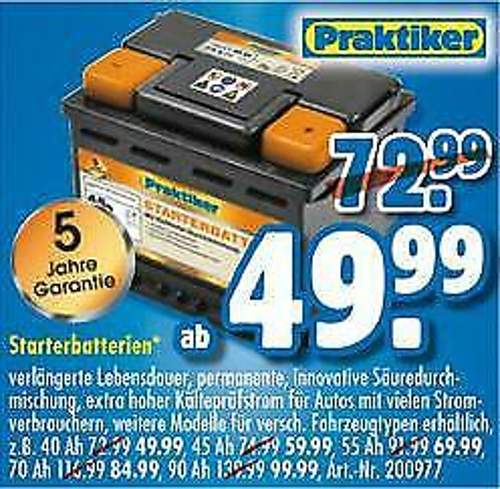 IQ Power ECO Angebot bei Praktiker