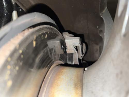 Bremsscheibe andere Seite