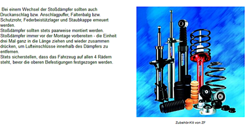 Dämpferentlüftung
