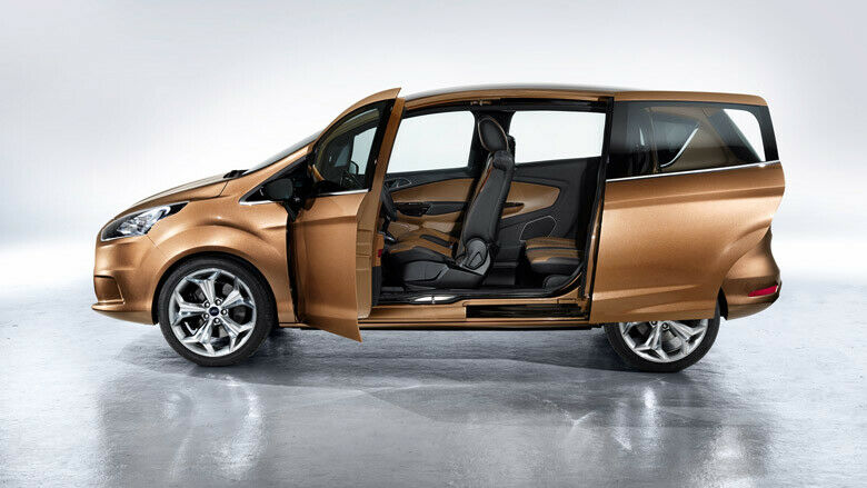 Einstieg des  Ford B-Max