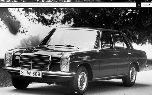 MB W115 im stilprägenden Design