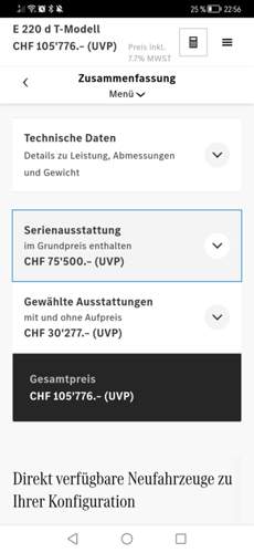 Preise sind in Ordnung bei 6% Zinsen!