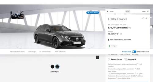 E 300e T