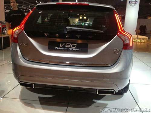 V60 Plug-In Hybrid Heck
