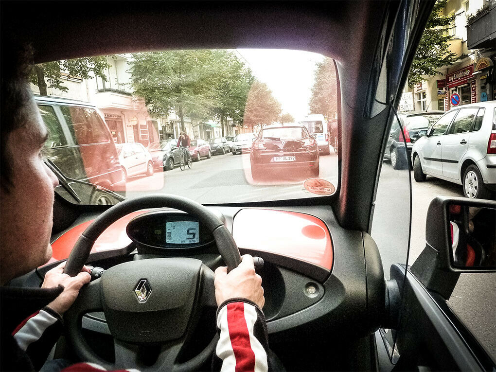 Der Twizy gehört in die Stadt