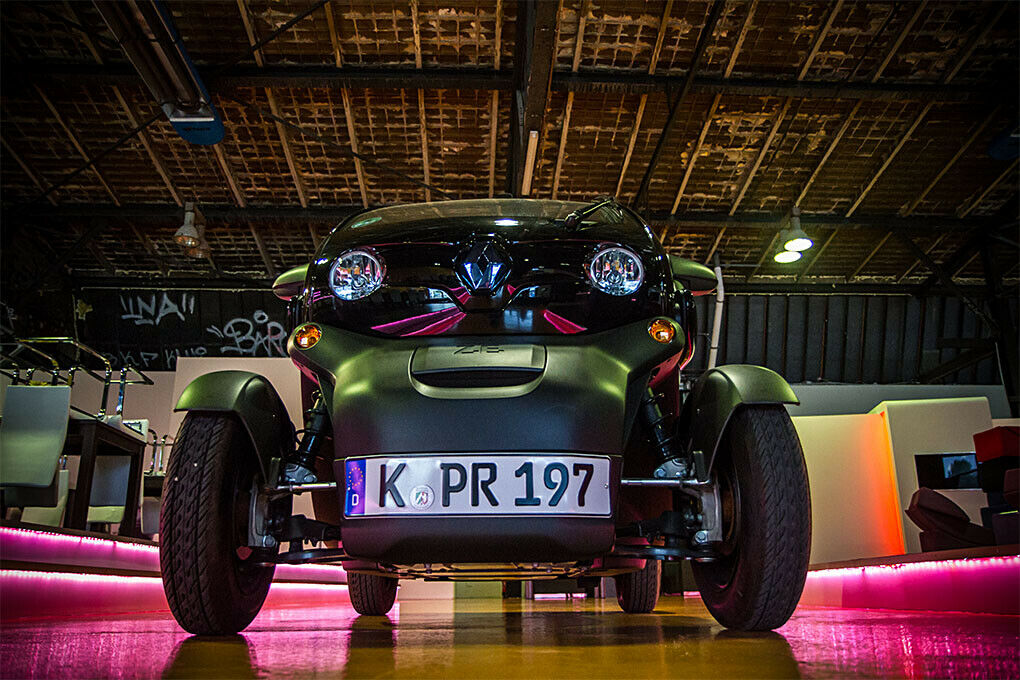 Twizy im CK 99 Berlin
