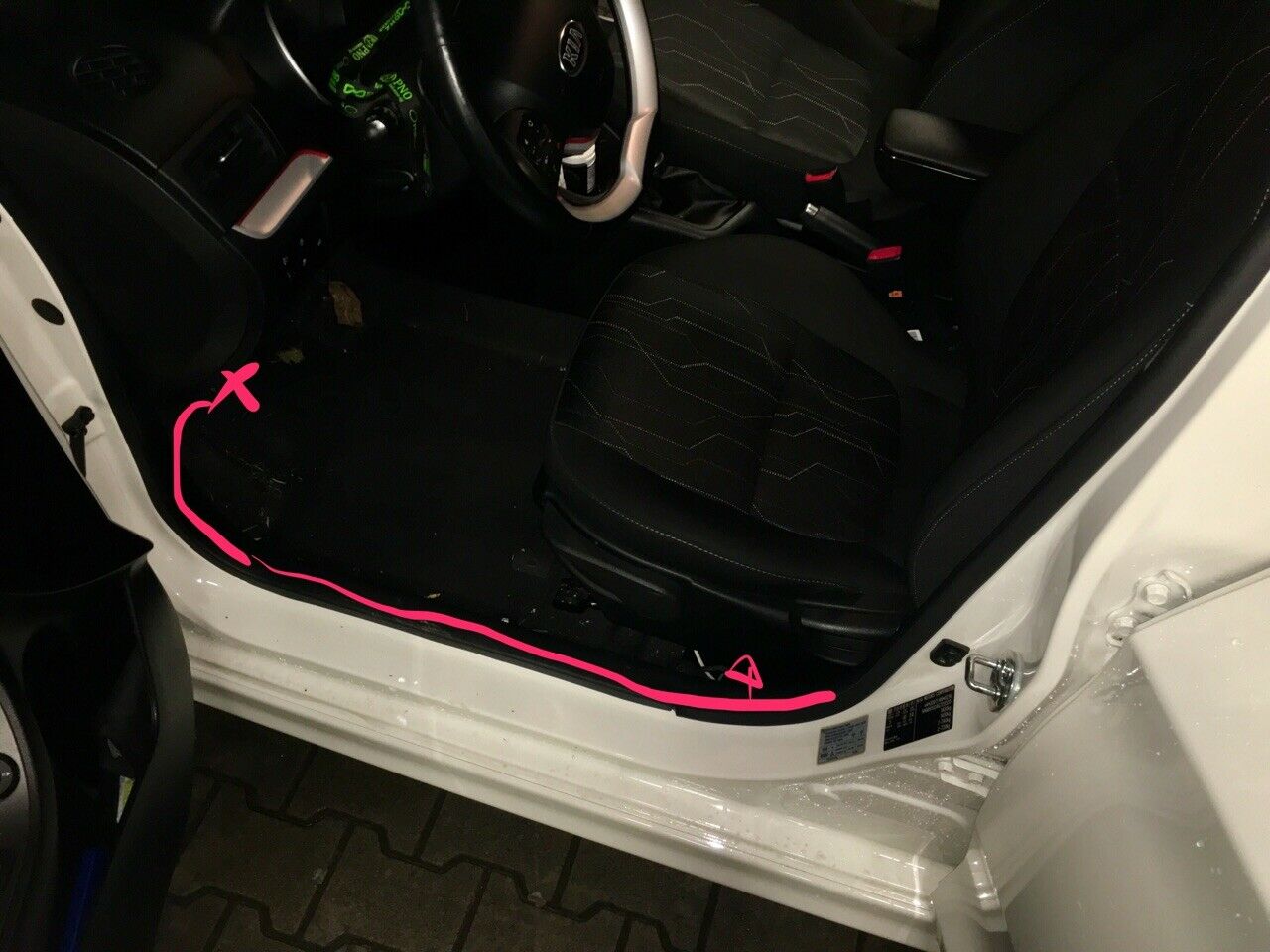 Neue Frontlautsprecher (Armaturenbrett) für Picanto 2 TA