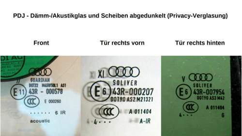 A6 4G FL PDJ-Scheiben