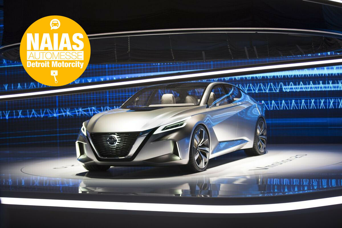 Die Front zeigt die neue Designlinie der japanischen Marke: Sie ähnelt der des neuen Nissan Micra