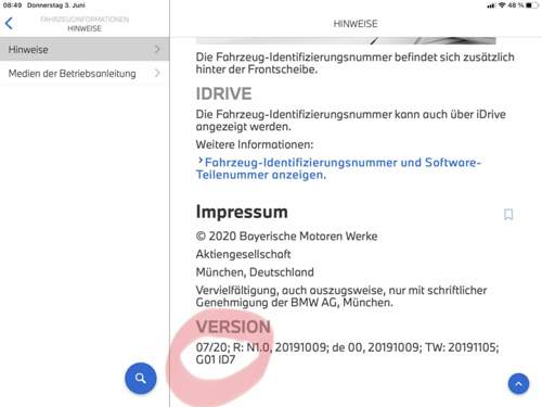 Softwareversion