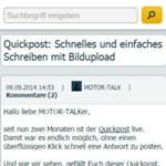 Die Blogs sind nun auch für Smartphones optimiert