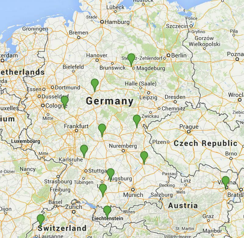 Teslas Supercharger-Netz