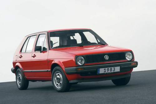 VW Golf II. Erst die Abwrackprämie beendete sein Dasein als Massenmotorisierer und sorgte für eine etwas geringere Verbreitung des Topsellers.