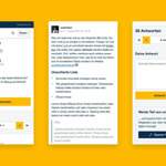 Die wichtigsten Buttons bekamen ein neues Design - zunächst sehen zehn Prozent der anonymen Smartphone-User die neue Ansicht