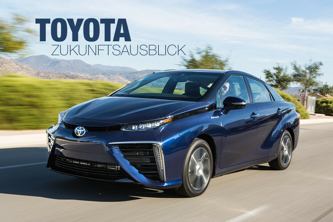 Toyota Mirai: Der mit einem Brennstoffzellenantrieb ausgerüstete Mirai wird in Deutschland 78.540 Euro kosten