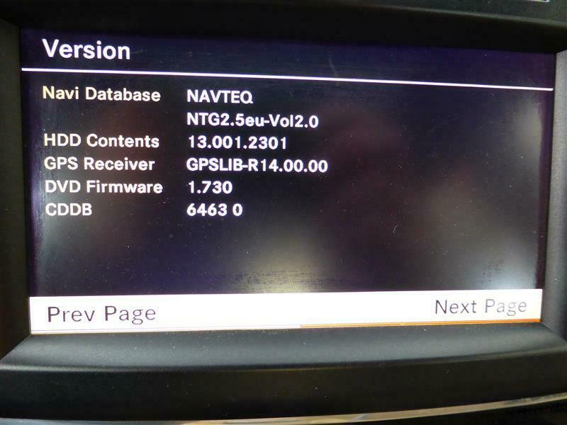 Neue Navigations DVDs Zitrusgelb für Comand NTG 2.5