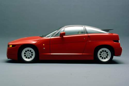 Was für eine Form: Der Alfa SZ entstand mit Hilfe von Zagato