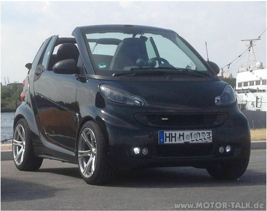 Neue Sommerfelgen für den Smart 451