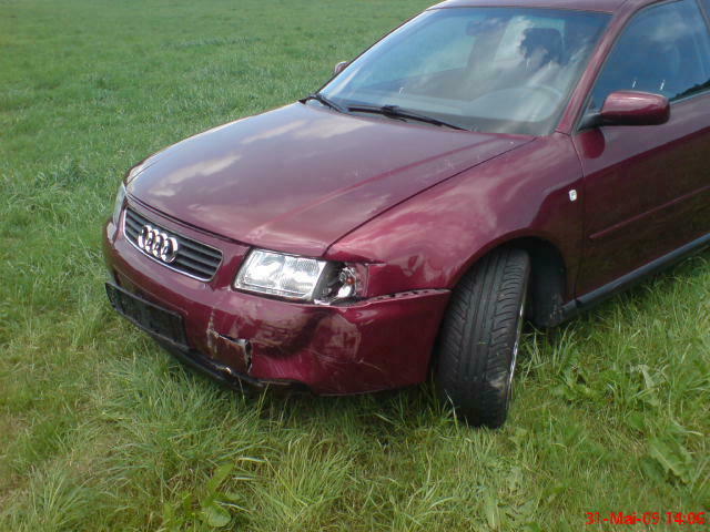 Neue Stoßstange
