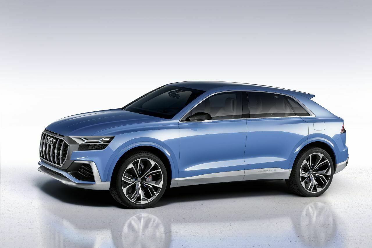 Audi Q8 Concept: In diesem jahr zeigte Audi eine Studie, die Serienversion läuft ab 2018 in der Slowakei vom Band