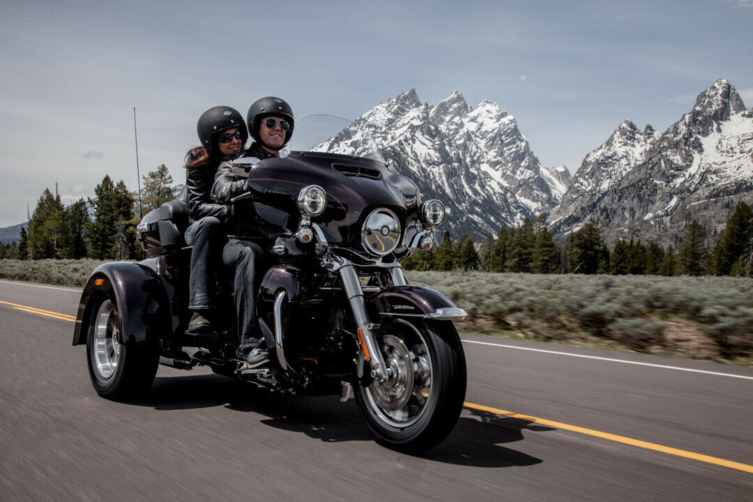 Das Trike Tri Glide Ultra Classic gehört erstmals zum Harley-Programm in Deutschland