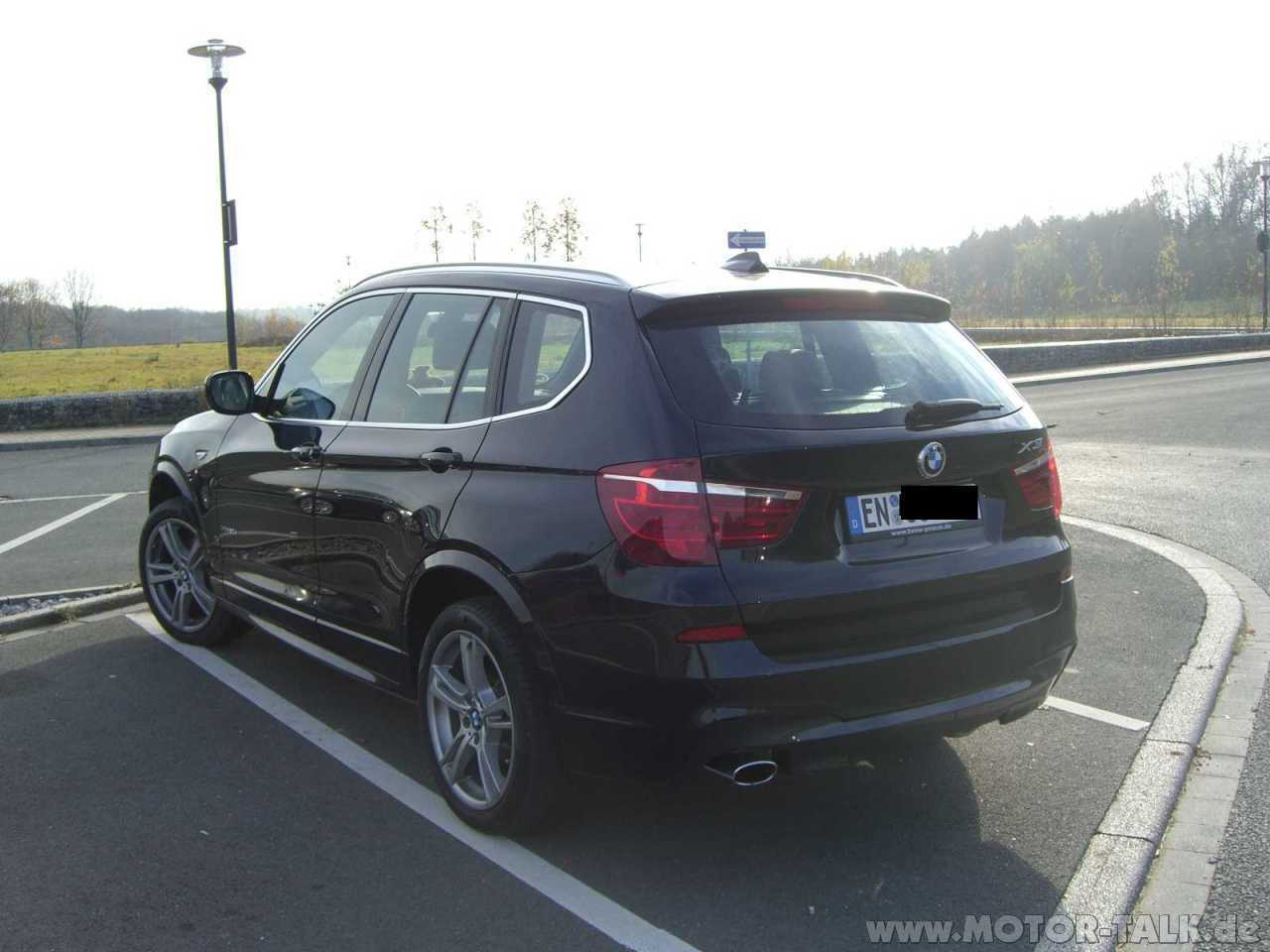 Neue X3 (F25) bitte hier vorstellen