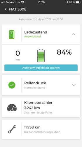 App-Anzeige