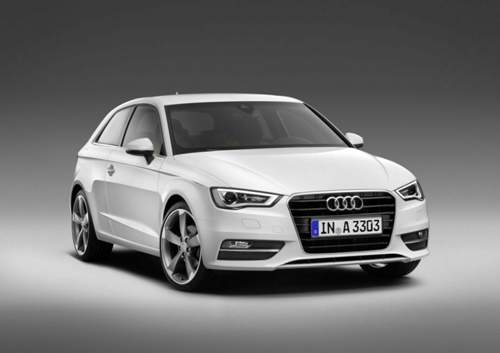Frontansicht des neuen Audi A3