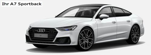 Audi A7 mit Tourpaket