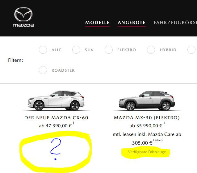 Neuer CX-60 (2022) & CX-80 (2023)