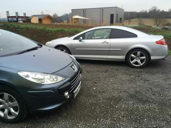 Peugeot 407 Coupé und 307 CC