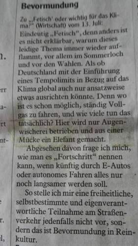 Leserbrief