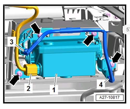 Wasserschlauch Audi a6 50Tdi
