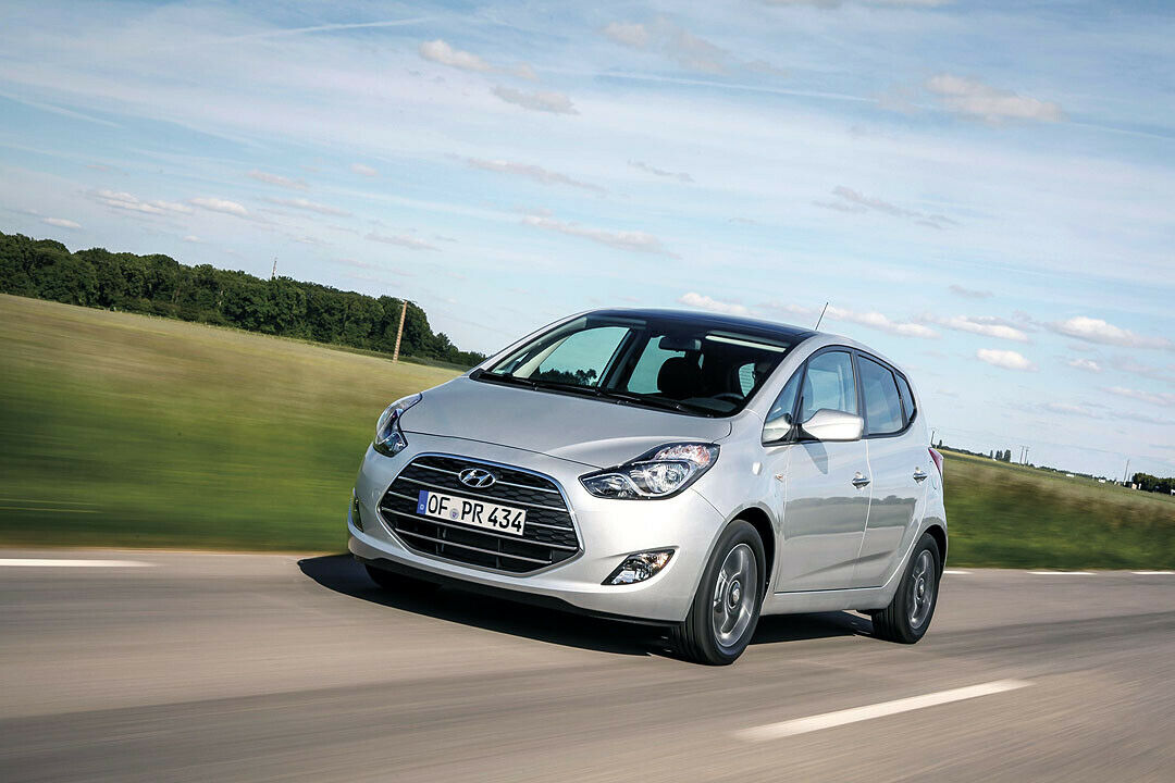 Vier Motoren hat Hyndai für den ix20 im Angebot