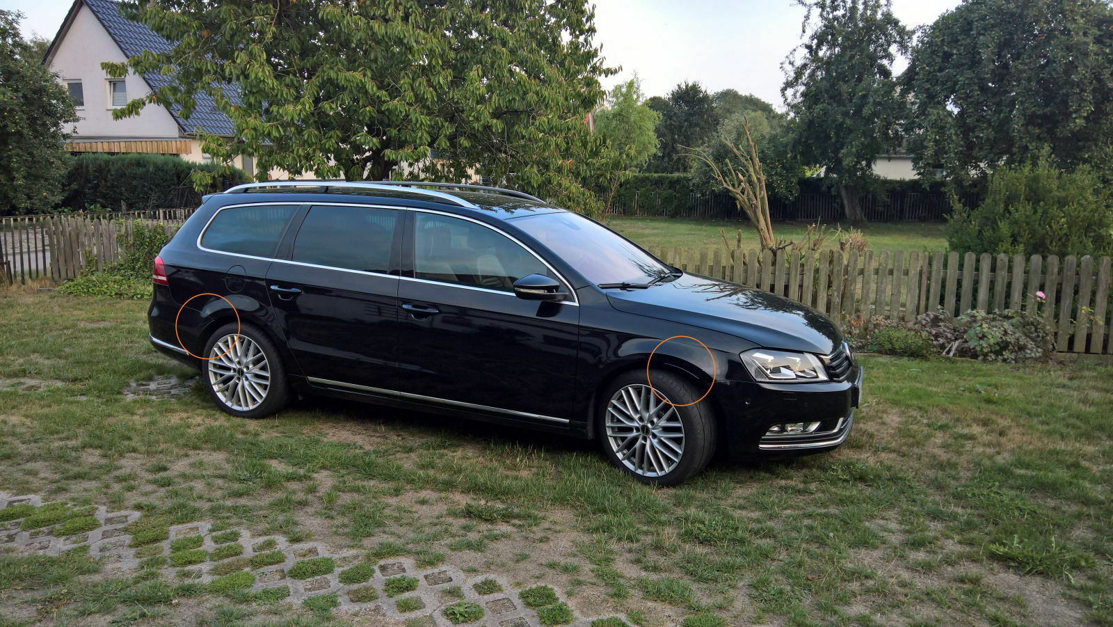 Neuer Passat B7 mit Eibach Sportline 50/40 + 19 Zoll