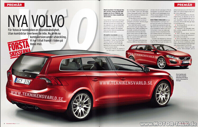 Neuer S60 und V60 sind jetzt offiziel